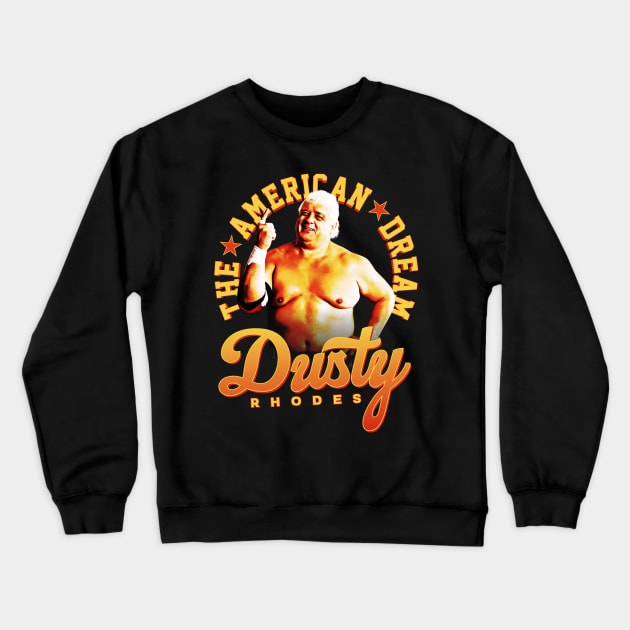 Smackdown Dusty Rhodes Crewneck Sweatshirt by Bob Charl